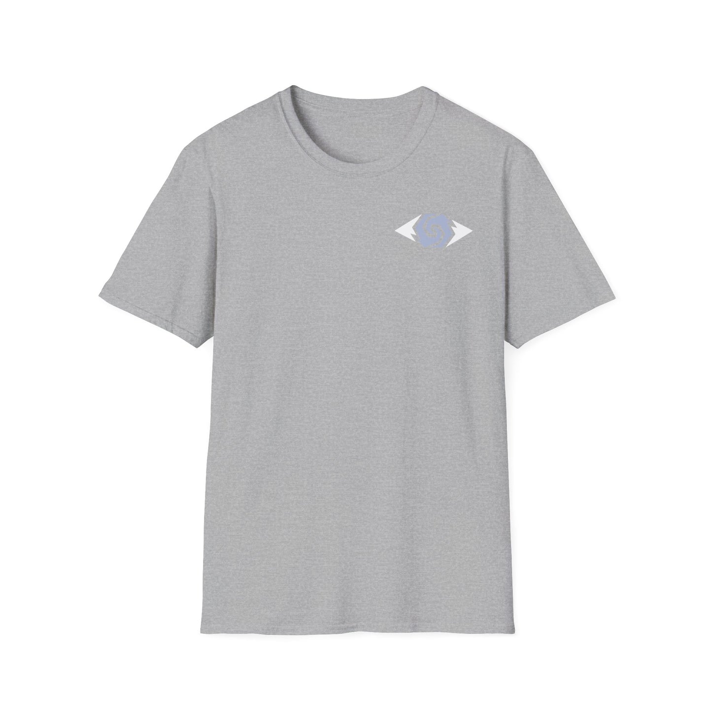 Illuminati - White/Steel Eye Logo Tee