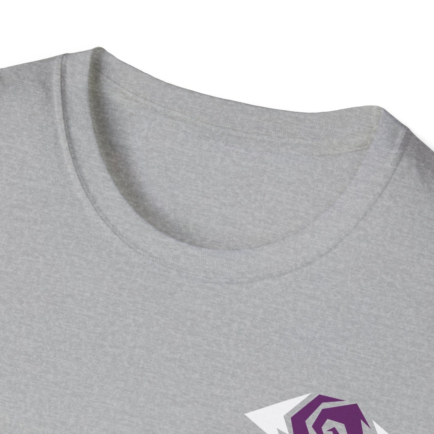 Illuminati - White/Amethyst Eye Logo Tee