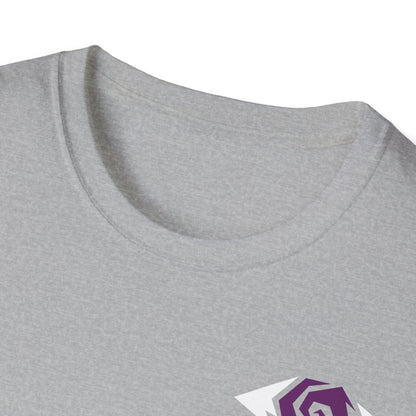 Illuminati - White/Amethyst Eye Logo Tee