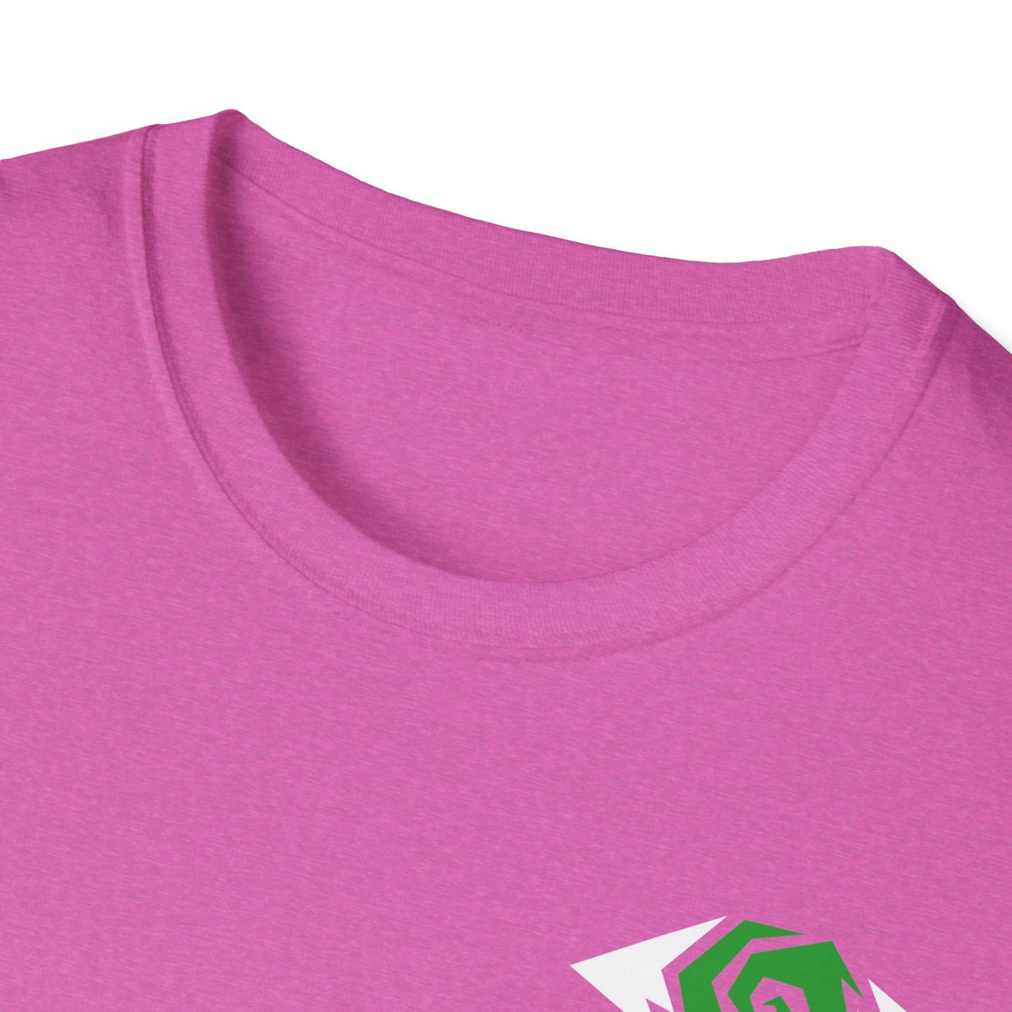Illuminati - White/Emerald Eye Logo Tee