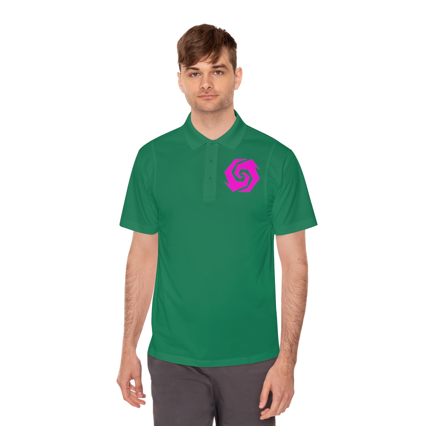 Illuminati -  Labradorite Butt Polo Shirt (Embroidery)