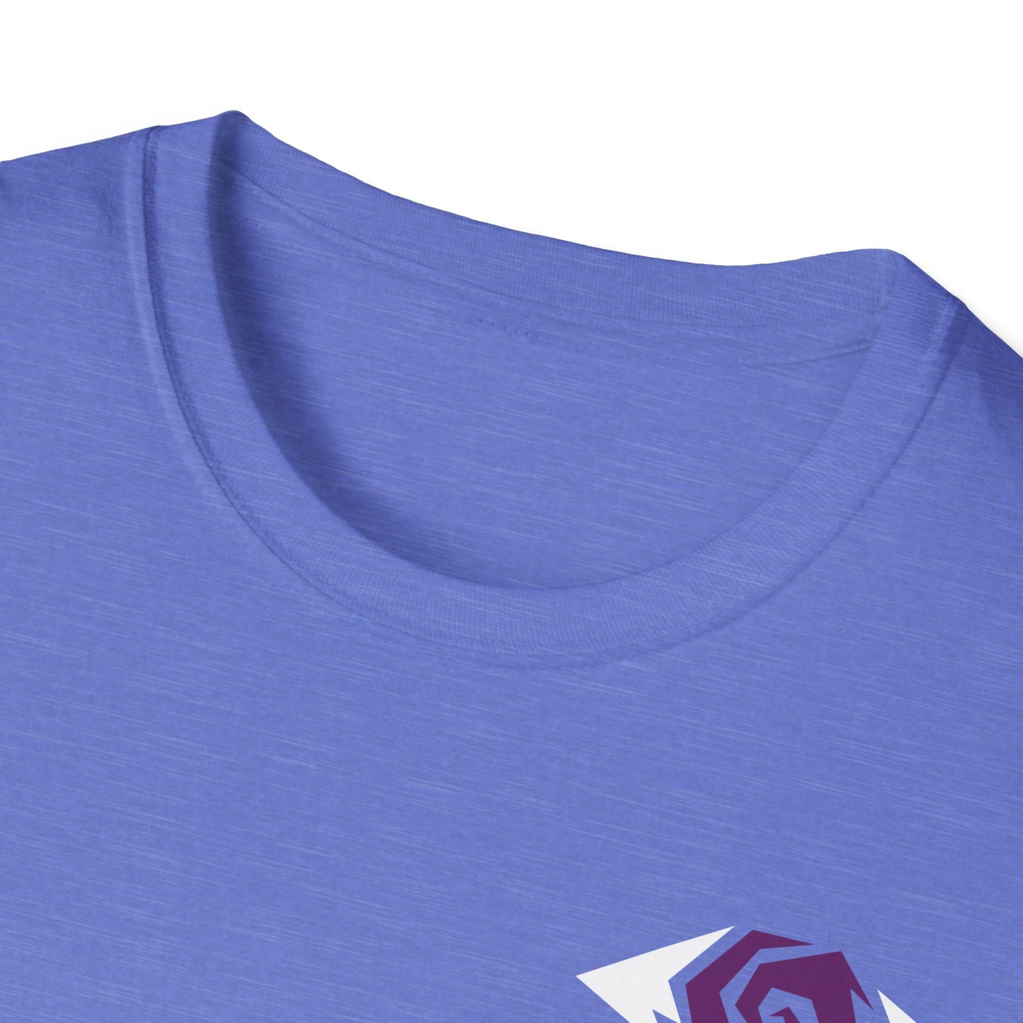 Illuminati - White/Amethyst Eye Logo Tee