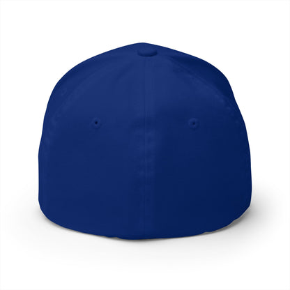 The Dandy Andy - White/Sapphire - Fitted