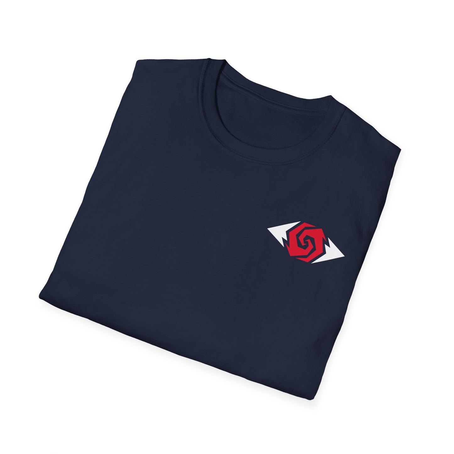 Illuminati - White/Ruby Eye Logo Tee