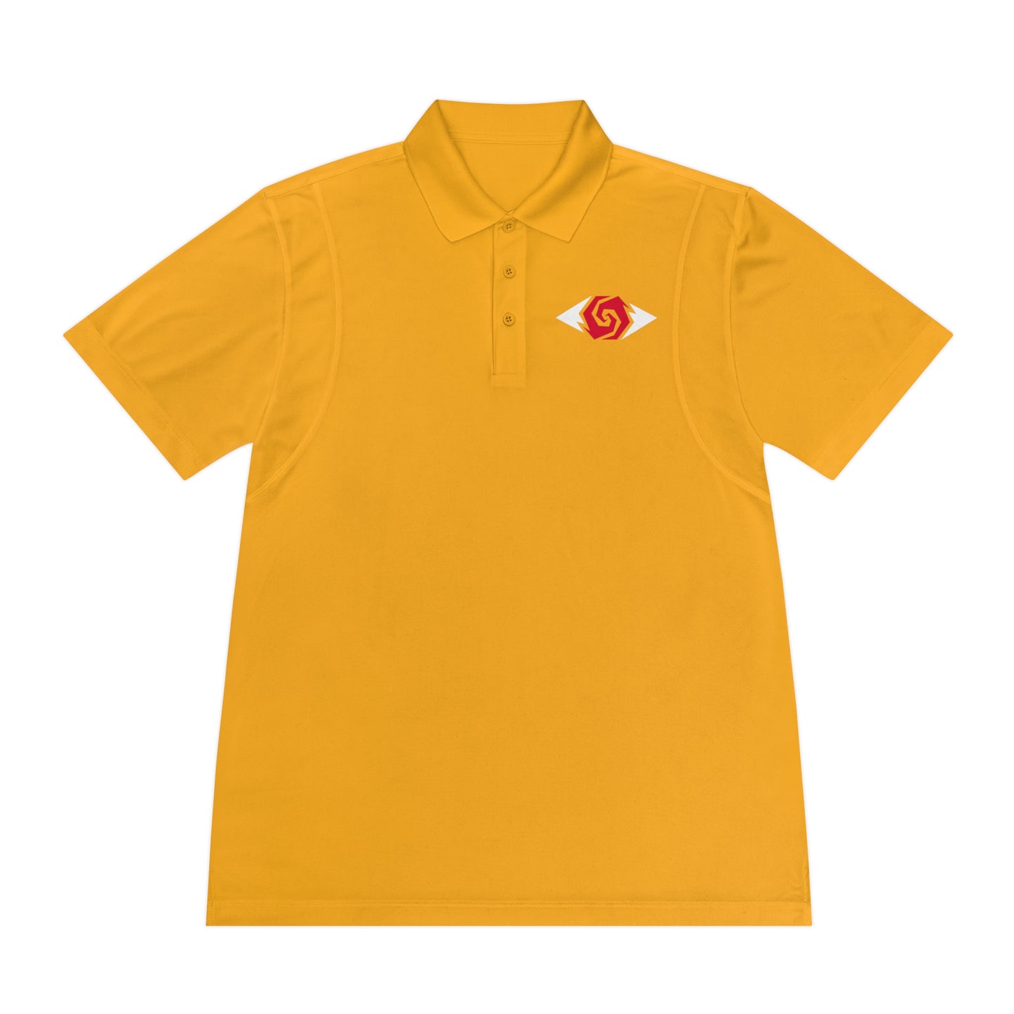 Illuminati -  White/Ruby Polo Shirt (Embroidery)
