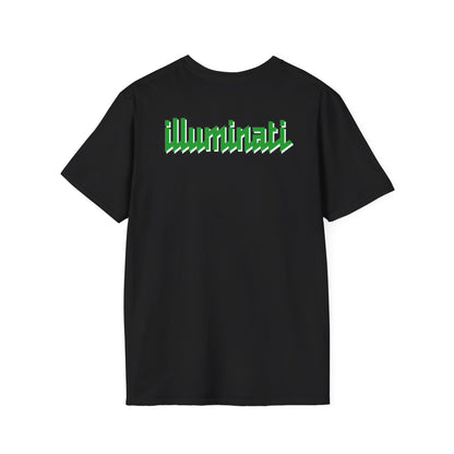 Illuminati - Emerald Eye Logo Tee