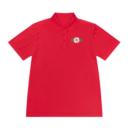 Illuminati -  Emerald/White Eye Polo Shirt (Embroidery)