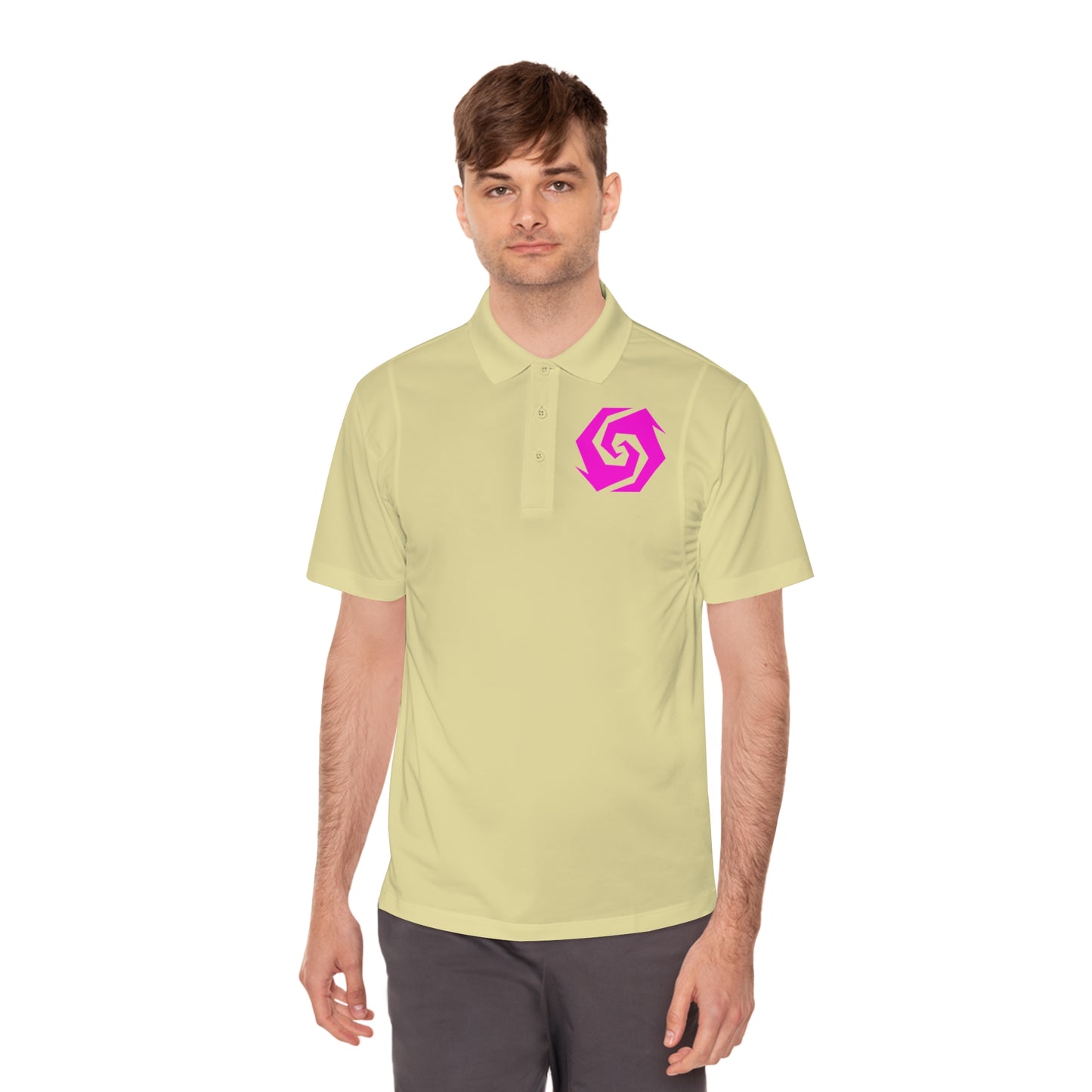 Illuminati -  Labradorite Butt Polo Shirt (Embroidery)
