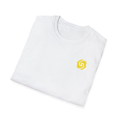 Illuminati - White/Amber Eye Logo Tee