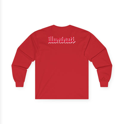 Illuminati – White/Ruby Eye Long Sleeve Tee