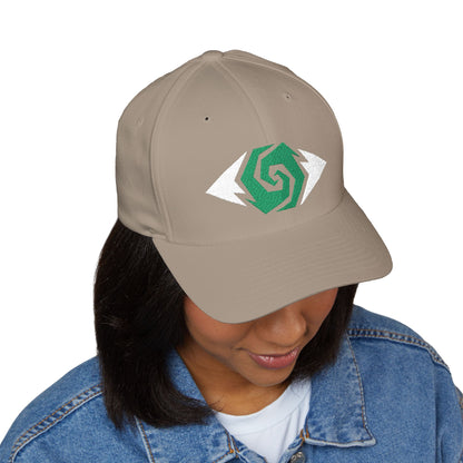 The Dandy Andy - White/Emerald - Fitted