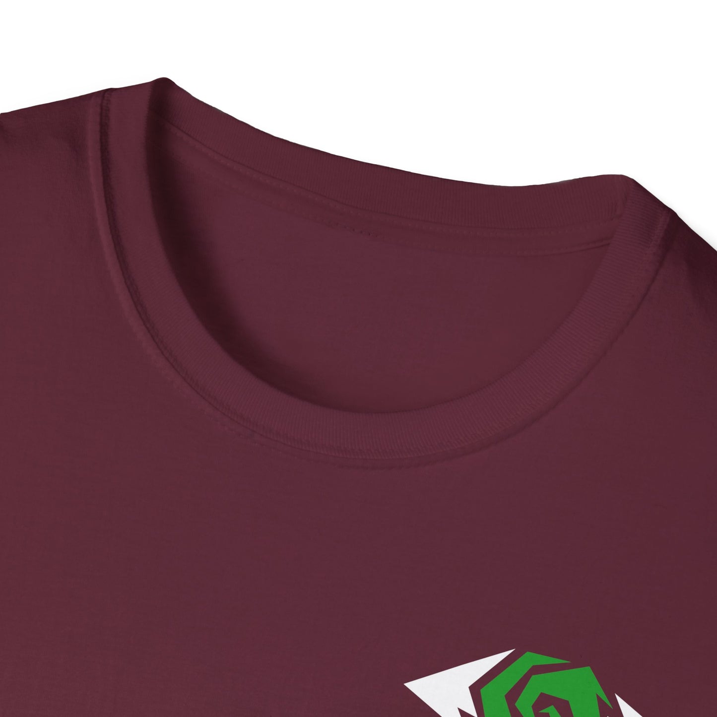 Illuminati - White/Emerald Eye Logo Tee