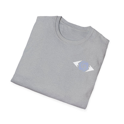 Illuminati - White/Steel Eye Logo Tee