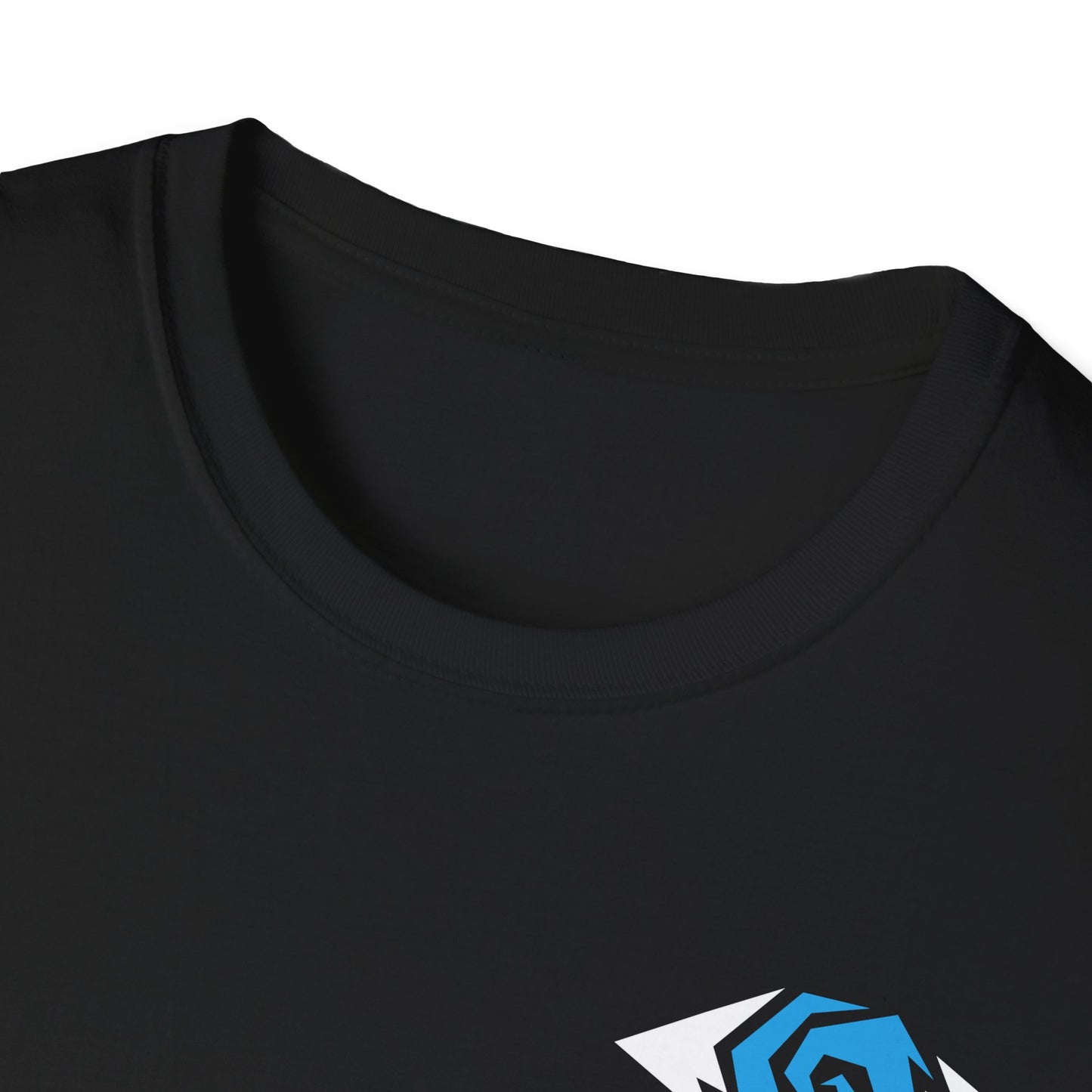 Illuminati - White/Sapphire Eye Logo Tee