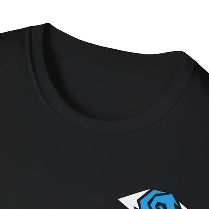 Illuminati - White/Sapphire Eye Logo Tee