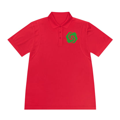 Illuminati -  Emerald Butt Polo Shirt (Embroidery)