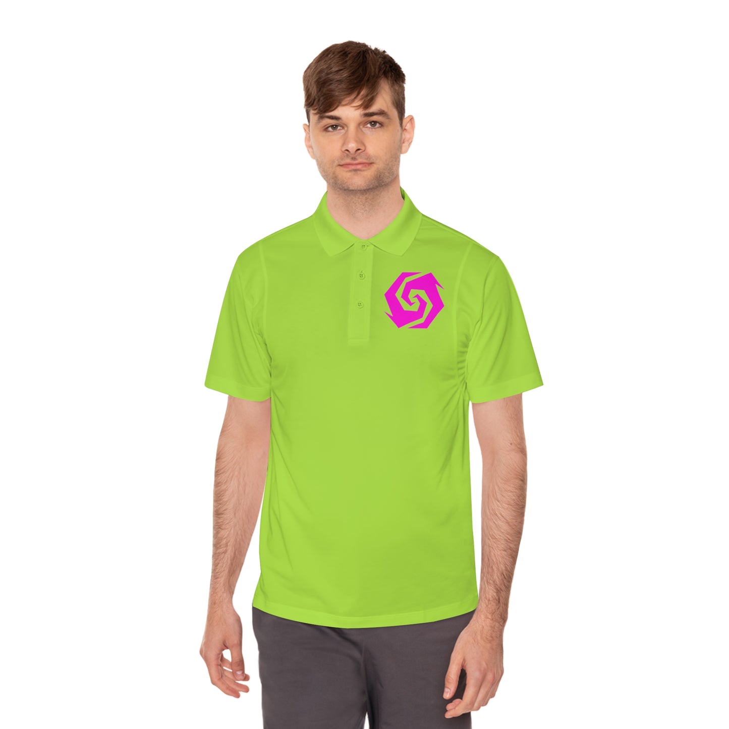 Illuminati -  Labradorite Butt Polo Shirt (Embroidery)