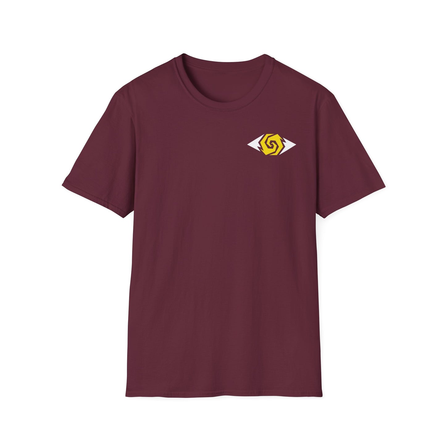 Illuminati - White/Amber Eye Logo Tee