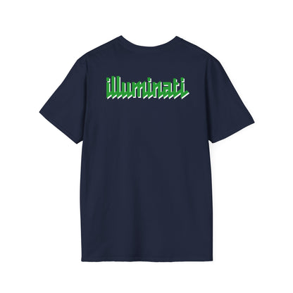 Illuminati - Emerald Eye Logo Tee