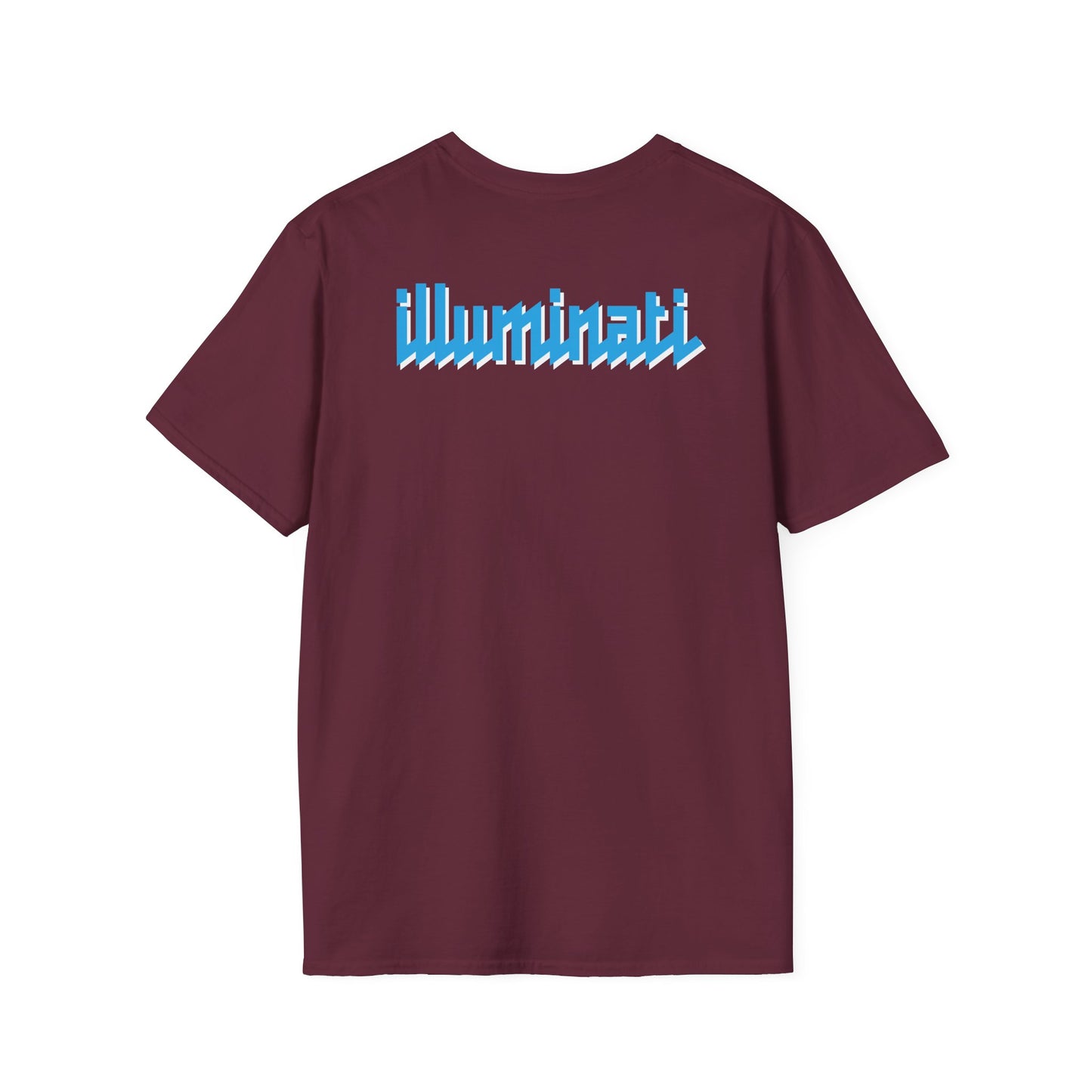 Illuminati - Sapphire Butt Logo Tee
