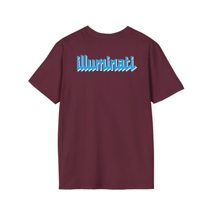 Illuminati - Sapphire Butt Logo Tee