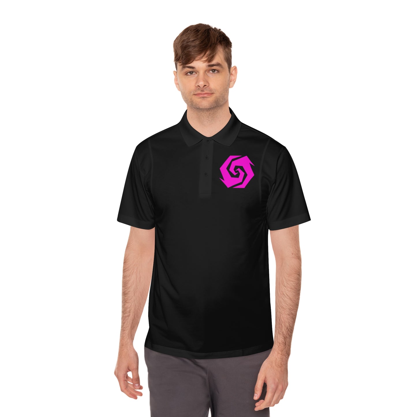 Illuminati -  Labradorite Butt Polo Shirt (Embroidery)