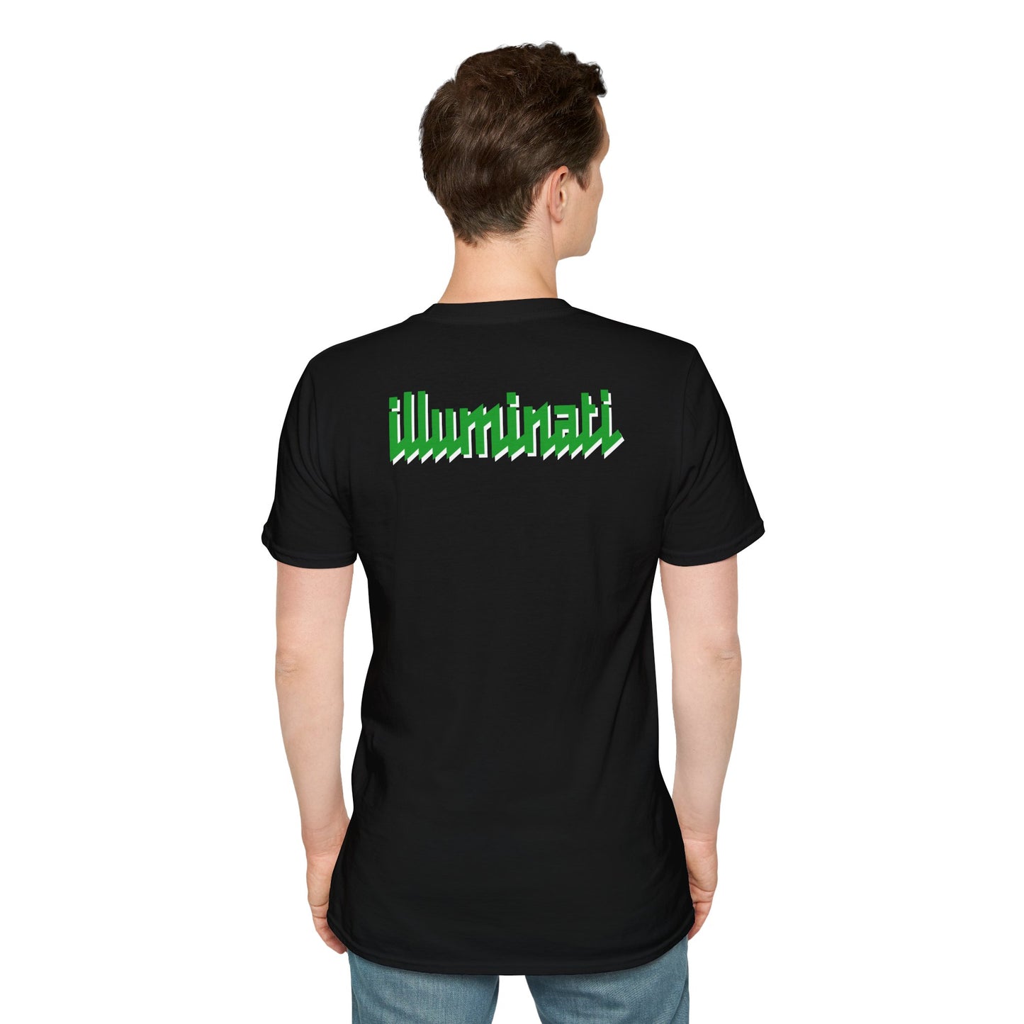 Illuminati - Emerald Eye Logo Tee