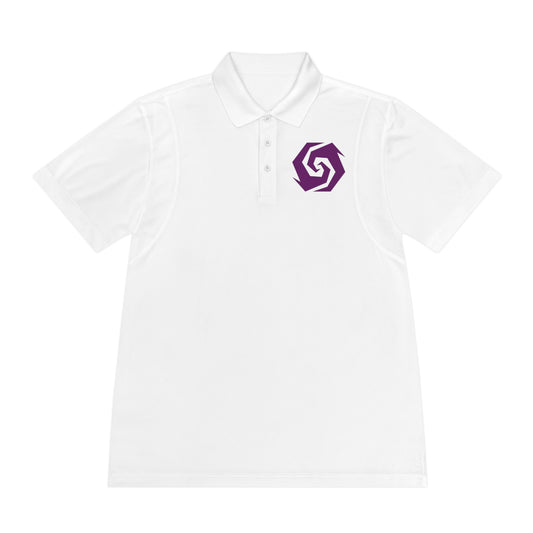 Illuminati -  Amethyst Butt Polo Shirt (Embroidery)