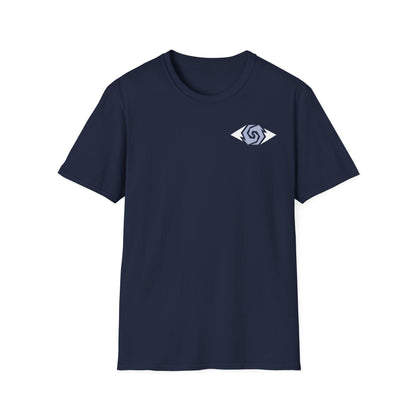Illuminati - White/Steel Eye Logo Tee