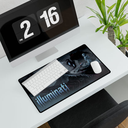 Illuminati Gothic Desk Mat — Dark Fantasy Gaming Mouse Pad