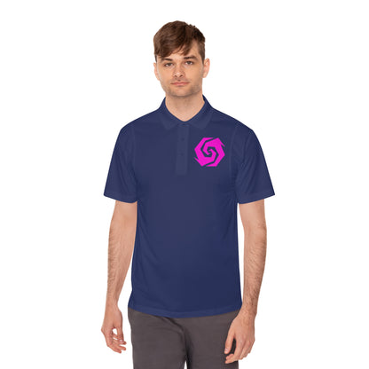 Illuminati -  Labradorite Butt Polo Shirt (Embroidery)