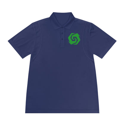 Illuminati -  Emerald Butt Polo Shirt (Embroidery)