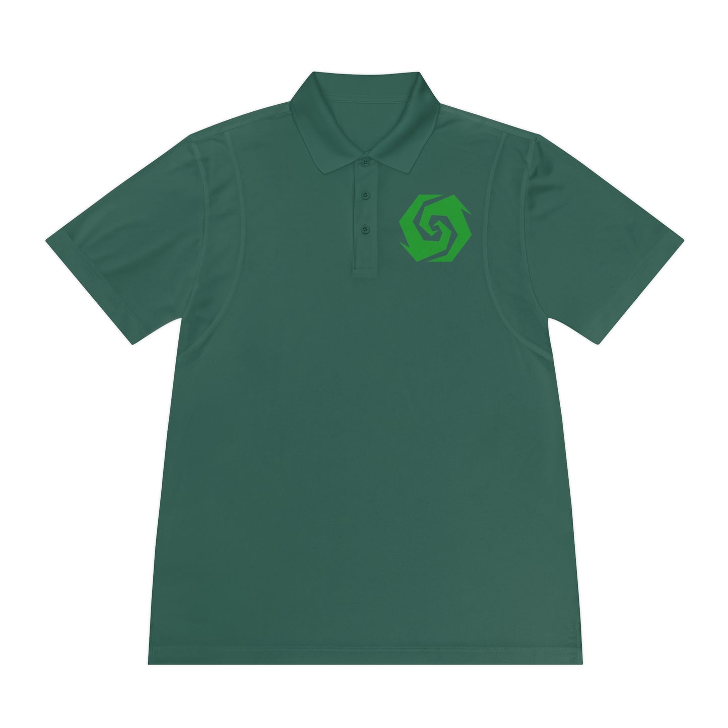 Illuminati -  Emerald Butt Polo Shirt (Embroidery)