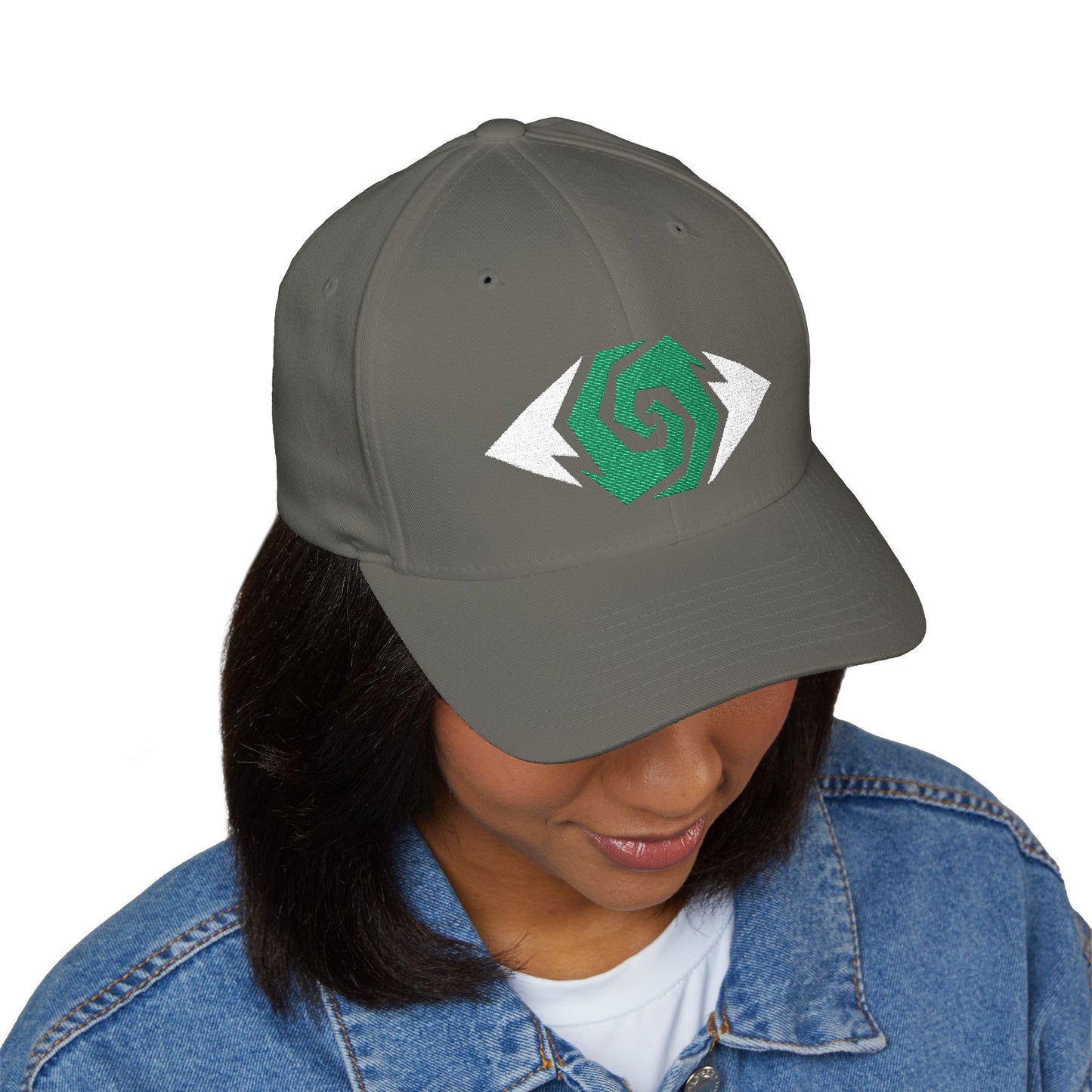 The Dandy Andy - White/Emerald - Fitted