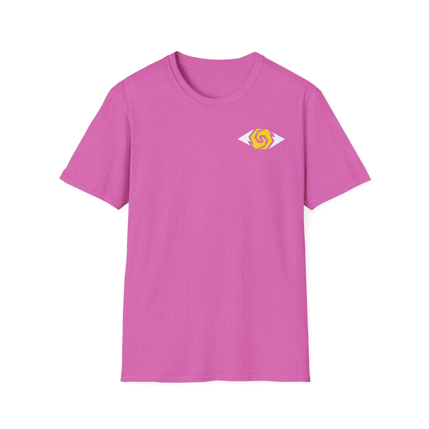 Illuminati - White/Amber Eye Logo Tee