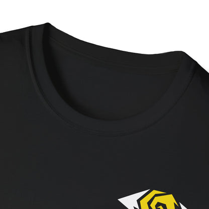 Illuminati - White/Amber Eye Logo Tee