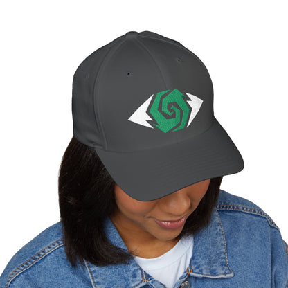The Dandy Andy - White/Emerald - Fitted