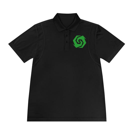 Illuminati -  Emerald Butt Polo Shirt (Embroidery)