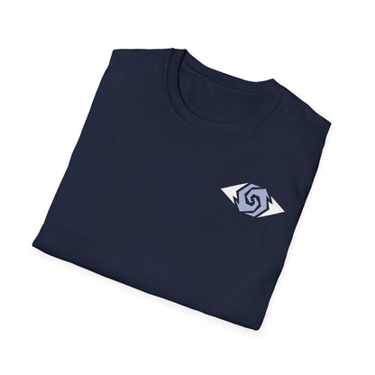 Illuminati - White/Steel Eye Logo Tee