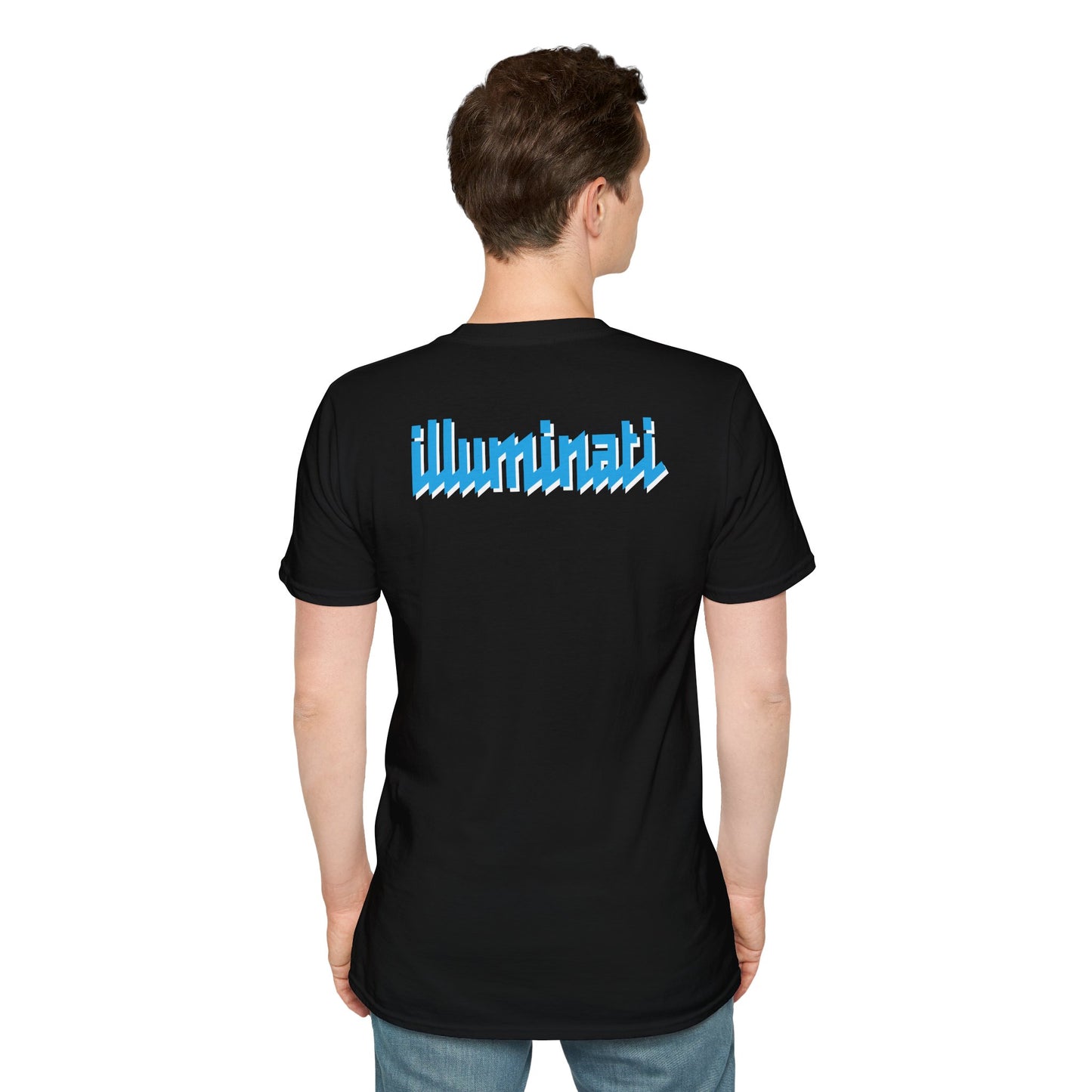 Illuminati - Sapphire Butt Logo Tee