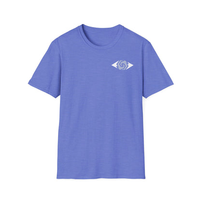 Illuminati - White/Steel Eye Logo Tee