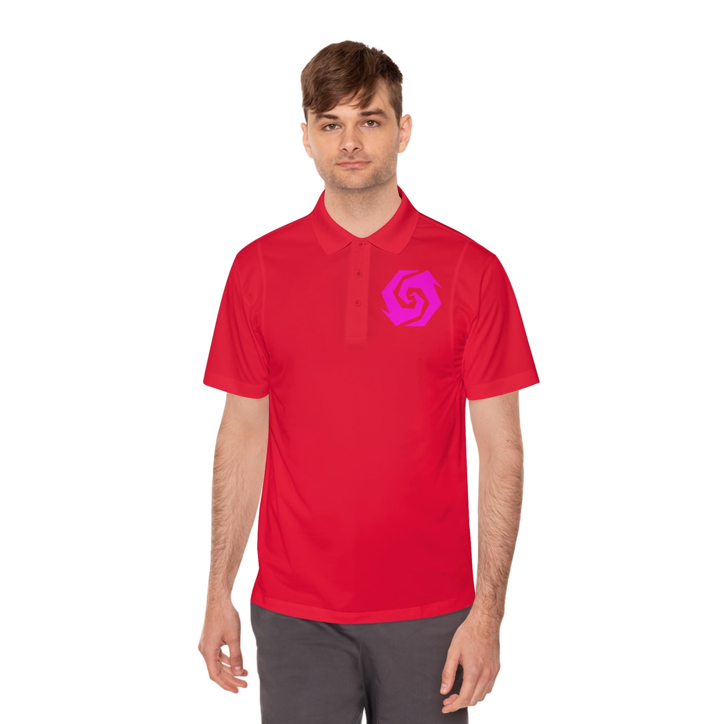 Illuminati -  Labradorite Butt Polo Shirt (Embroidery)