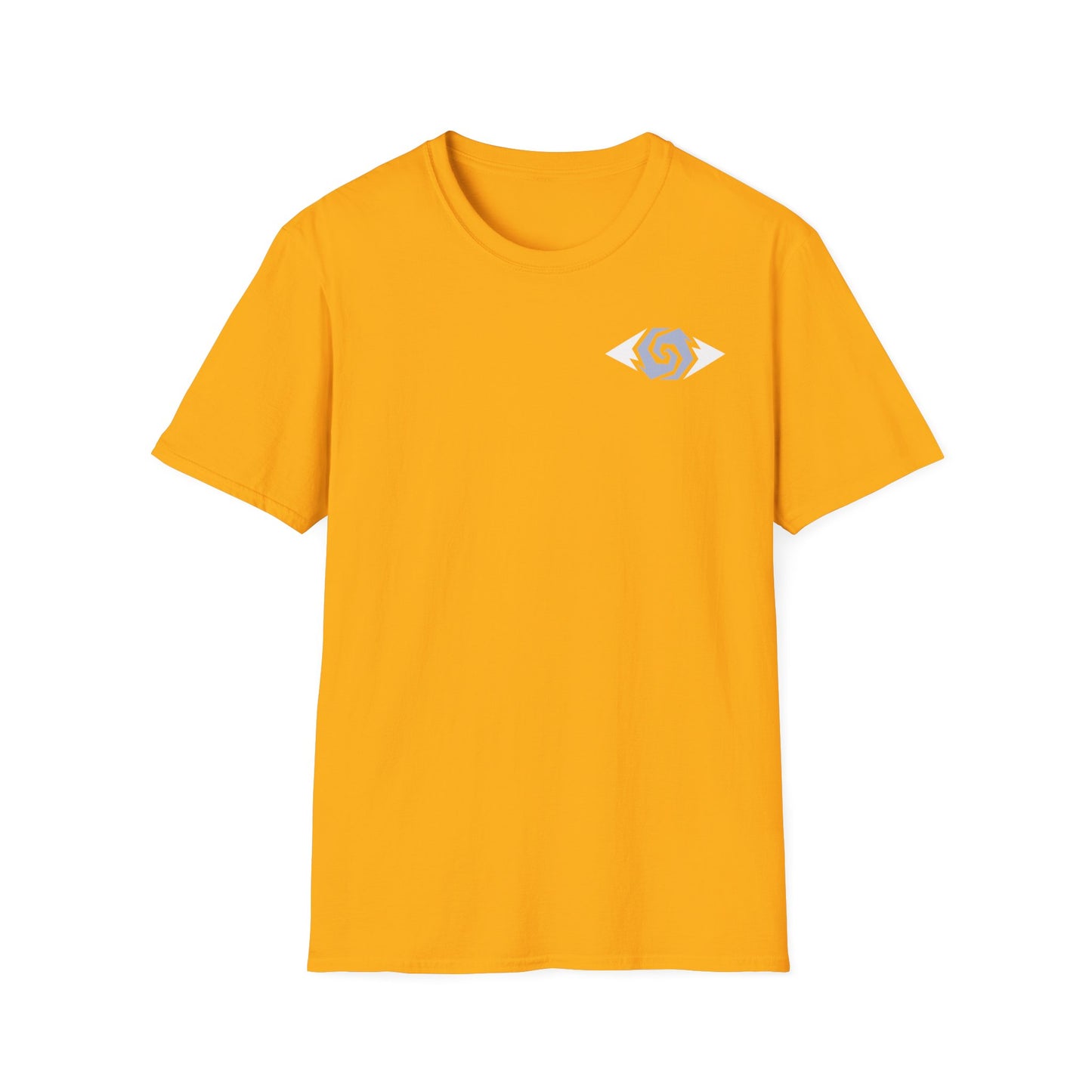 Illuminati - White/Steel Eye Logo Tee