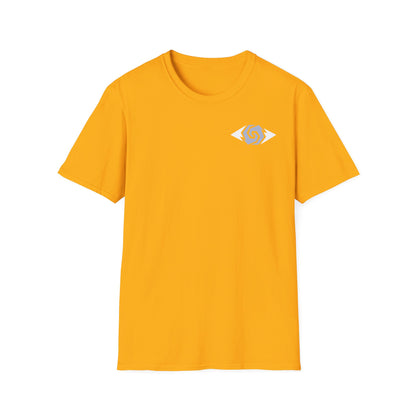 Illuminati - White/Steel Eye Logo Tee
