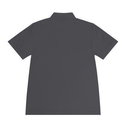 Illuminati -  White/Amber Eye Polo Shirt (Embroidery)