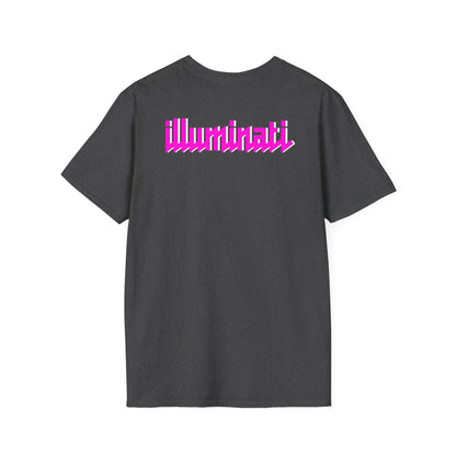 Illuminati - White/Labradorite Eye Logo Tee