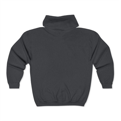 Illuminati - Eco-Friendly Unisex Full Zip Hoodie with Unique Logo