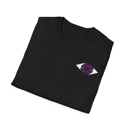 Illuminati - White/Amethyst Eye Logo Tee