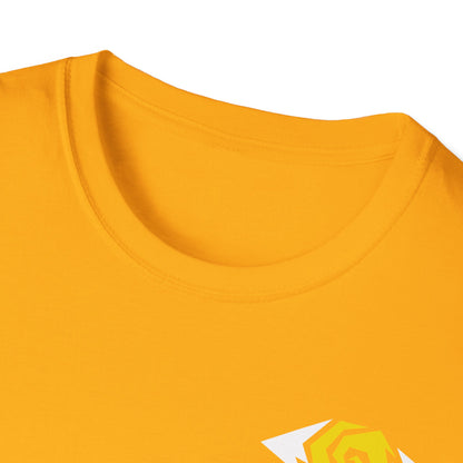 Illuminati - White/Amber Eye Logo Tee