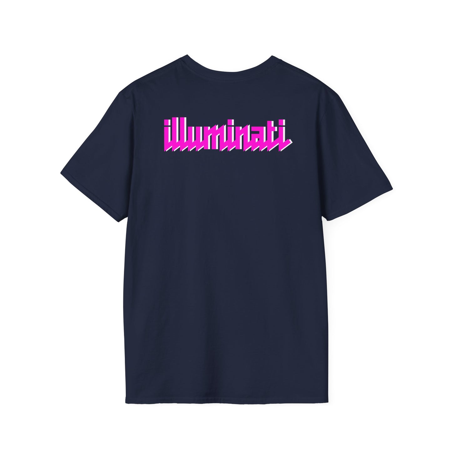 Illuminati - White/Labradorite Eye Logo Tee